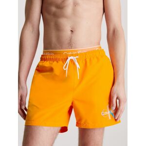 Calvin Klein Swimwear Badeshorts »MEDIUM DOUBLE WB« Vibrant Orange Größe M (50)