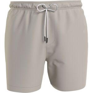 Klein Swimwear Badeshorts, mit Calvin Klein Logo-Tape seitlich stony beige Größe S (48)