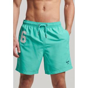 Superdry Badeshorts »VINTAGE POLO SWIMSHORT« tropical green Größe S