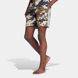 Adidas Performance Badehose »CAMO AOP SWIMSH«, (1 St.) Black / Wild Pine Größe M