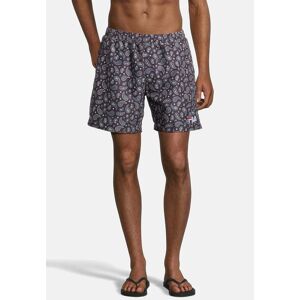 Fila Badehose »FILA Badehosen Seoul AOP Beach Shorts« Schwarz Größe S