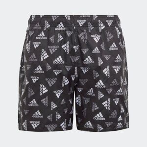 Adidas Performance Badeshorts »LOGO PRINT CLX«, (1 St.) Black / White Größe 128