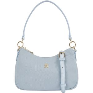 Tommy Hilfiger Schultertasche »POPPY CANVAS SHOULDER BAG« Breezy Blue Größe B/H/T: 25 cm x 17,5 cm x 7,5 cm