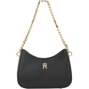 Tommy Hilfiger Schultertasche »TH REFINED CHAIN SHOULDER BAG« Black Größe B/H/T: 21 cm x 15 cm x 9 cm