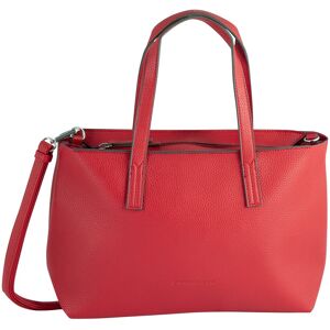 TOM TAILOR Shopper »Marla«, aus fein genarbtem Lederimitat aussen und weichem... Rot Größe B/H/T: 34 cm x 21 cm x 12 cm