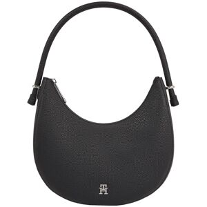 Tommy Hilfiger Schultertasche »TH EMBLEM SHOULDER BAG«, Handtasche Damen... schwarz Größe B/H/T: 30 cm x 28 cm x 8 cm