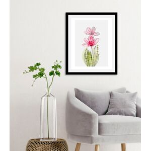 queence Bild »Fairy«, Blumen, (1 St.) rosa/pink/grün Größe