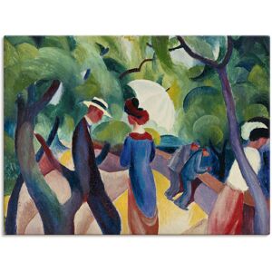 Artland Wandbild »Promenade. 1913«, Gruppen & Familien, (1 St.) bunt Größe