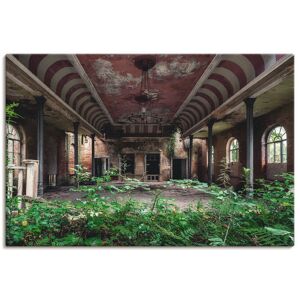 Artland Wandbild »Lost Places - Tanzsaal - verlassen«, Gebäude, (1 St.) bunt Größe