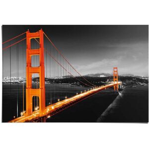 Reinders! Poster »San Fransisco Goldfarbenen Gate Brücke«, (1 St.) orange Größe