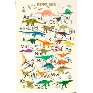 Reinders! Poster »Dino ABC« bunt Größe