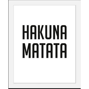 queence Bild »Hakuna Matata« schwarz Größe