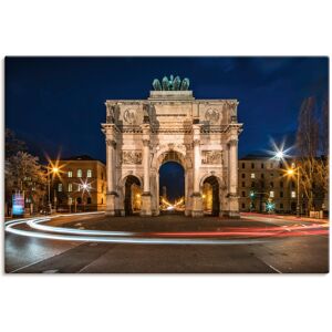 Artland Wandbild »Siegestor München, Deutschland«, Elemente der Architektur,... braun Größe