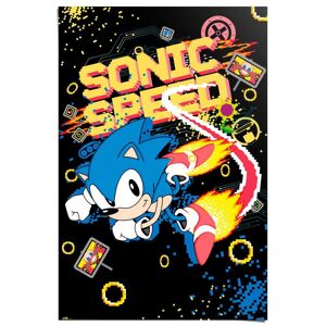 Reinders! Poster »Sonic - speed« bunt Größe