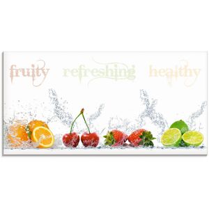 Artland Glasbild »Fruchtig erfrischend gesund Fruchtmix«, Lebensmittel, (1 St.) bunt Größe