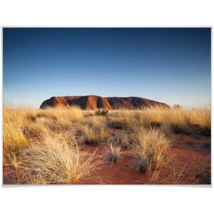 Wall-Art Poster »Ayers Rock Sonnenuntergang«, Australien, (1 St.) bunt Größe