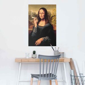 Reinders! Poster »Poster Mona Lisa joint«, Menschen, (1 St.) braun Größe