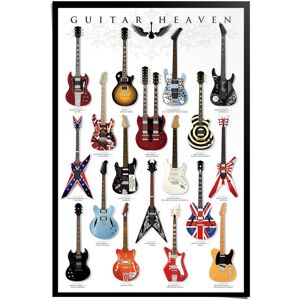 Reinders! Poster »Gitarren Sammlung«, (1 St.) mehrfarbig Größe