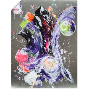 Artland Poster »Abstraktion XXIII«, Muster, (1 St.) silberfarben Größe