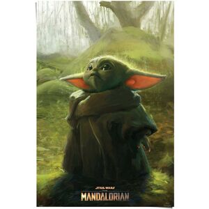 Reinders! Poster »Baby Yoda Grogu« grün Größe