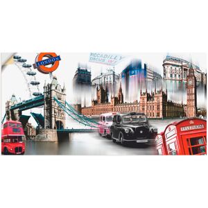 Artland Wandbild »London Skyline Collage IV«, Grossbritannien, (1 St.) bunt Größe