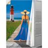 Artland Wandbild »Urlaub am Meer«, Frau, (1 St.), als Poster, Wandaufkleber... bunt Größe
