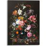 Reinders! Glasbild »Glasbild Stilleben mit Blumen Mauritshuis - Alte... schwarz Größe