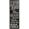 Reinders! Poster »In diesem Haus«, (1 St.) schwarz Größe