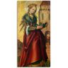 Artland Wandbild »Die heilige Barbara.«, Frau, (1 St.) bunt Größe