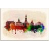 Artland Leinwandbild »Dresden Deutschland Skyline«, Deutschland, (1 St.) bunt Größe