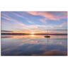 Artland Wandbild »Sonnenuntergang am Starnberger See II«, Bilder vom... blau Größe