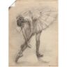 Artland Wandbild »Antike Ballerina Übung II«, Sport, (1 St.) natur Größe