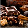 Artland Glasbild »Schokolade mit Zutaten«, Süssspeisen, (1 St.) braun Größe