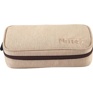 NITRO Federtasche »Pencil Case XL«, Federmäppchen, Schlampermäppchen,... beige Größe