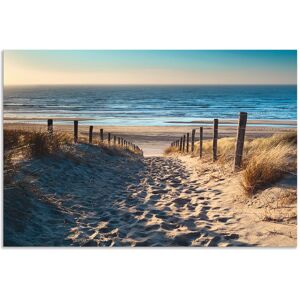 Artland Küchenrückwand »Weg zum Nordseestrand Sonnenuntergang«, (1 tlg.) naturfarben Größe