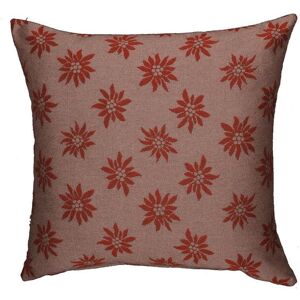 Hubatka TEXTIL Kissenbezug »Edelweiss«, (1 St.) Rot Größe B/L: 43 cm x 43 cm