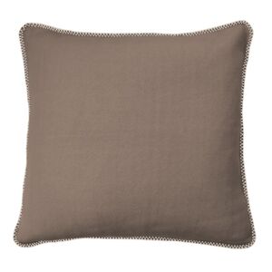 HOME FASHION Kissenhülle »Fleece«, (1 St.) taupe Größe B/L: 48 cm x 48 cm