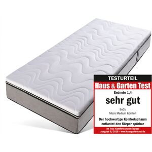 Beco Topper »Micro Medium Komfort«, (1 St.) weiss Größe