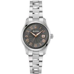 Bulova Quarzuhr »96M164«, Armbanduhr, Damenuhr silberfarben Größe