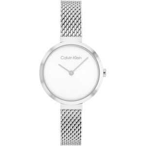 Calvin Klein Quarzuhr »Minimalistic T Bar Mesh 28 mm, 25200082« silberfarben Größe