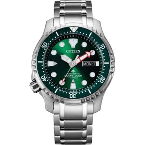 Citizen Taucheruhr »Promaster Automatik Titan Diver, NY0100-50XE«,... silberfarben Größe