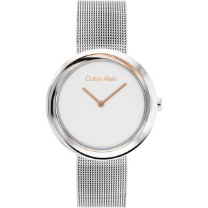 Calvin Klein Quarzuhr »Twisted Bezel, 25200011« silberfarben Größe