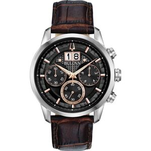 Bulova Chronograph »Sutton, 96B311«, Armbanduhr, Quarzuhr, Herrenuhr braun Größe