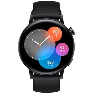 Smartwatch »Huawei Watch GT3 42 mm Black«, (Harmony OS) Schwarz Größe