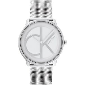 Calvin Klein Quarzuhr »Iconic Mesh 40 mm, 25200027« silberfarben Größe