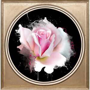 queence Acrylglasbild »Rose« rosa Größe