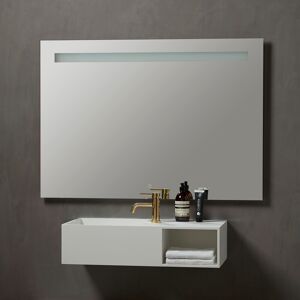 Loevschall Badspiegel »Lökken«, Breite 120 cm silberfarben Größe