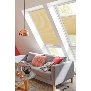 sunlines Dachfensterplissee »StartUp Style Honeycomb TL«, Lichtschutz, verspannt zartgelb + weiss Größe 141,7 cm