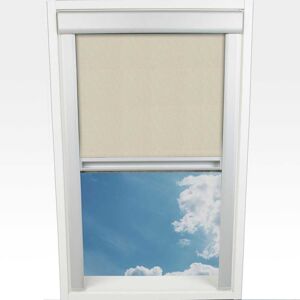 Liedeco Dachfensterrollo »Verdunkelung«, verdunkelnd, energiesparend, mit... beige Größe 94 cm