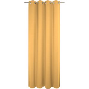 Wirth Vorhang »Uni Collection«, (1 St.) gelb Größe 175 cm